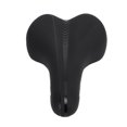 thumbnail image 3 of Asiento de bicicleta grueso, esponja de alta elasticidad, cómodo, impermeable, negro, sillín de bicicleta para bicicleta de carretera y montaña, 3 of 10