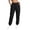 Pants # Black, variant on Samdudou Womens Athletic Pants Knit Joggers Drawstring Elastic Waist Activewear Trousers Casual Running Training Gym Sports Bottoms with Pockets for Ladies