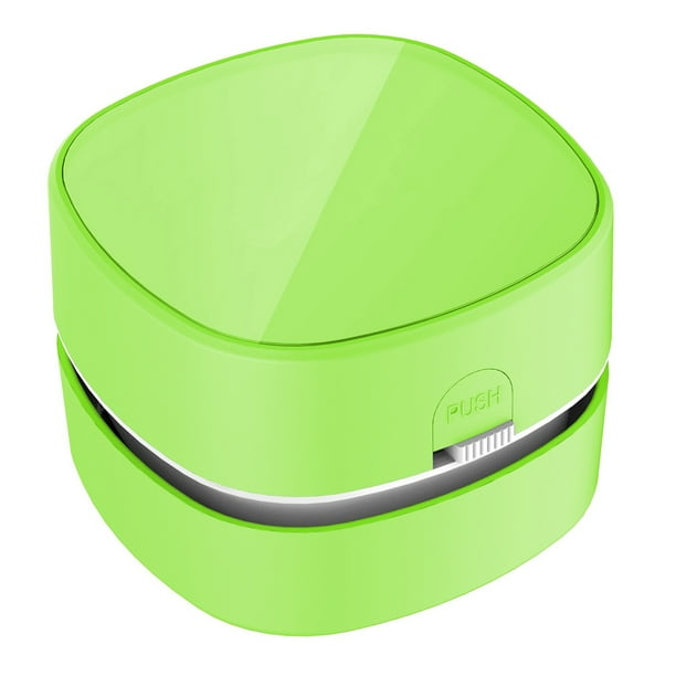 Ounissouiy Limpiador de escritorio Portátil Inteligente Polvo Bajo nivel de ruido Limpiadores de escritorio Hogar USB Suministros para el hogar Electrodomésticos Verde Recargable