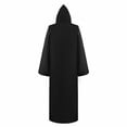 thumbnail image 5 of Meichang Men Women Medieval Hooded Cloak Witch Renaissance Cape Long Halloween Cosplay Cloaks, 5 of 6