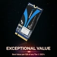 thumbnail image 5 of SABRENT 1TB Rocket NVMe PCIe M.2 2242 DRAM-less Low Power Internal High-Performance SSD (SB-1342-1TB), 5 of 9