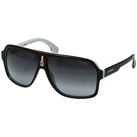Carrera - Carrera Men's Ca1001s Aviator Sunglasses, Black White/Dark ...