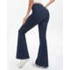 thumbnail image 2 of Pantalones vaqueros TONIRY para mujer, cintura alta, azul oscuro, 2 of 6