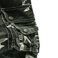 thumbnail image 5 of CaComMARK PI Cargo Shorts for Men Camo Multi Pocket Fashionable Casual Workwear Shorts Camouflage Outdoor Twill Cargo Shorts Gray 6(31), 5 of 5