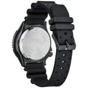 Citizen Men's Promaster Dive Automatic Black Strap, Blue Dial Watch - NY0158-09L