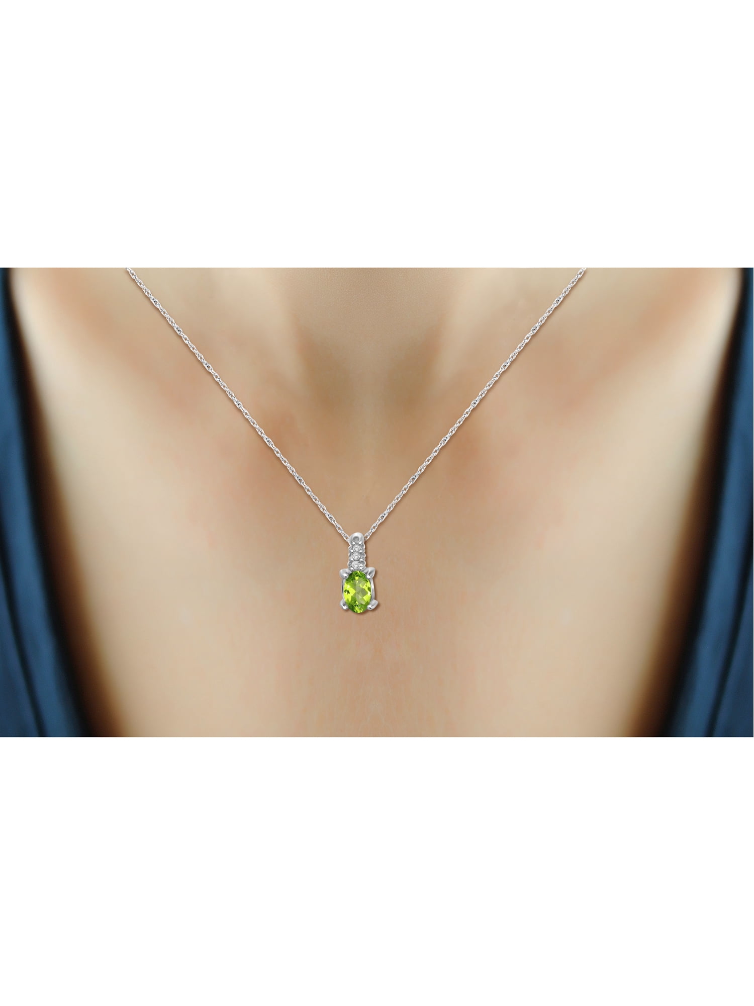 Jewelersclub 0.25 Ctw Peridot Gemstone &