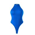 thumbnail image 2 of SWSMCLT Women's Summer Bodysuit Basic Body Shaper 2025 Pull On Bodysuit Shapewear Fall Hook Off The Shoulder Royal Blue Medium, 2 of 5