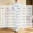 thumbnail image 3 of vdgthytj Sweatsuits Women 2 Piece Outfit Long Sleeve Turtleneck Drop Shoulder Tops Drawstring Wide Leg Pants Fall Athleisure Sets(X-Large,White), 3 of 6