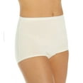 thumbnail image 2 of Women's Vanity Fair 15361 Lollipop Cotton Brief Panty - 3 Pack (White 6), 2 of 4