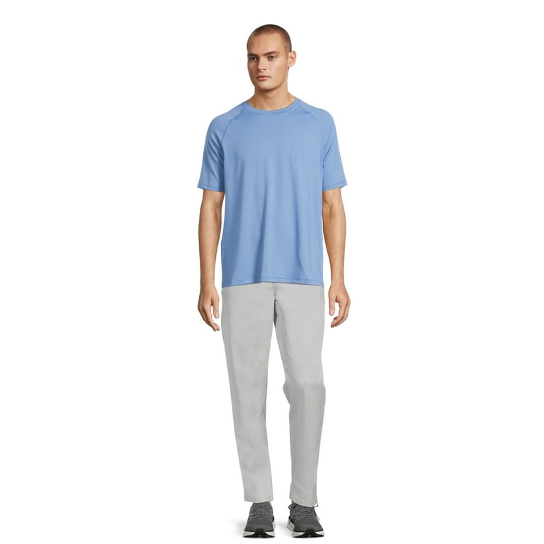 George Men's & Big Men's Short Sleeve Sun Shirt with UPF50+, Sizes S-3XL 
