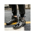 thumbnail image 7 of SIMANLAN Women's Garden Shoes Slip Resistant Waterproof Booties Lightweight Rain Boots Ladies Comfort Work Shoe Womens Wide-Calf Rainboot Black 5, 7 of 7