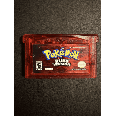 Pokémon Ruby version (Nintendo Game Boy Advance, 2003)