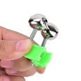 thumbnail image 5 of 10Pc fishing rod bite alarm bells twin bells clip alerter fishing tackle too_AL, 5 of 7