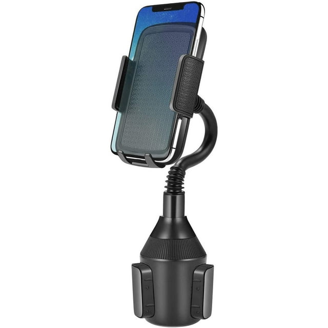 Car Cup Holder Phone Mount with a Longer Flexible Neck for Cell Phones iPhone XS/Max/X/8/7 Plus/Galaxy, Long Section