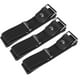 thumbnail image 5 of Juego de 3 cinturones elásticos de moda con hebilla, accesorios de ropa para mujer y hombre, color negro, 5 of 14