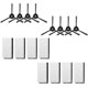 thumbnail image 1 of Kit de Accesorios para Robot Aspirador Lefant 8 Cepillos Laterales y 8 Filtros HEPA T700 M201 M501-A/M501-B/M520 M301 T800 esquí esquí Gafas de esquí, 1 of 1