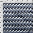 thumbnail image 2 of oneOone Georgette Viscose Fabric Chevron Geometric Decor Fabric Printed BTY 42 Inch Wide, 2 of 4