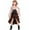 Beige, variant on Girls Renaissance Dress Female Spanish Steampunk Pirate Skirt Halloween Clothes Halloween Gifts, Beige, 5-6 Years