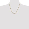 thumbnail image 2 of Auriga Fine Jewelry 14K Yellow Gold 3.0 mm Mariners Link Chain Necklace for Women 20", 2 of 6
