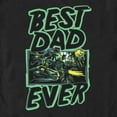 thumbnail image 2 of Men's Jurassic World Best Dad Ever Owen  Graphic Tee Black 3X Large, 2 of 5