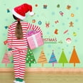 thumbnail image 2 of 2 piezas coloridos árboles de Navidad rodapié pegatina calcomanía niños habitación jardín de infantes JAMW Sencillez, 2 of 4
