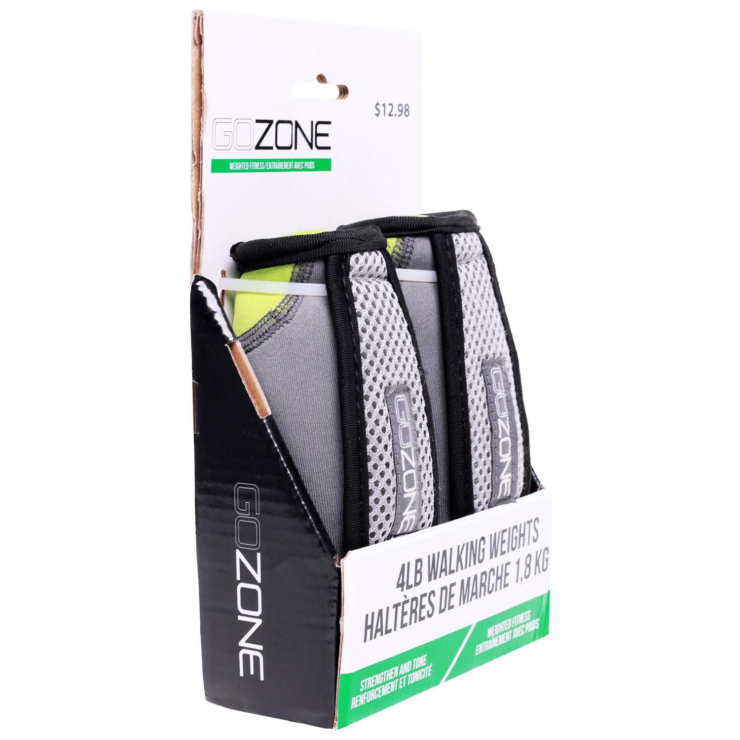 GoZone Walking Dumbbells, Breathable hand strap