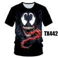 thumbnail image 1 of Nueva Moda De Verano Veneno 3D Impresión sci-fi t-shirt Masculino Camiseta casual 3D Ropapangjing, 1 of 4