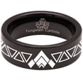 thumbnail image 5 of Triangle Tungsten Carbide Ring, 5 of 9