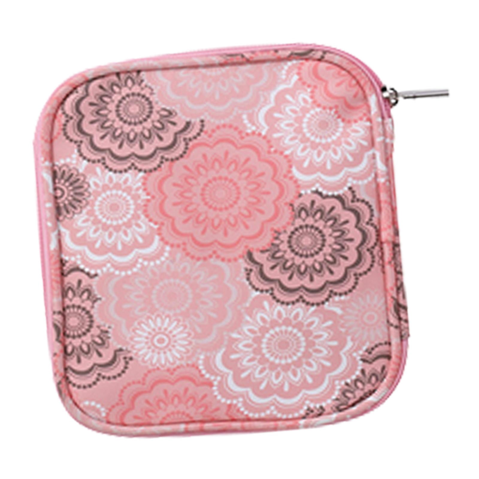 Knitting Storage Bag Knitting Bag with Zipper Household Crochet Hook Case , 18x14.5cm