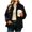 Black, variant on Tqcoqu Stand Collar Zip Up Jacket for Women, Long Sleeve Loose Casual Sweatshirt Cardigan with Patch Pocket, 2026 Fall Trendy Outfit