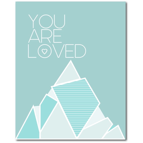You are Loved Gallery-Wrapped Canvas Wall Art
