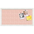 thumbnail image 2 of PinPix 24x12 Custom Cork Bulletin Board  Poster Board Has a Fabric Style Canvas Finish, Framed in Other, by ArtToFrames (PinPix-607), 2 of 5