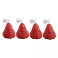 thumbnail image 1 of 4 Velas Perfumadas De Fresa Sunnimix Decorativas Color Rojo S 4 Unidades, 1 of 8