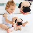 thumbnail image 1 of Chiot Robot Milow, Milow - Mon Chiot Robot Réaliste, Chiot Robot Milow Réaliste, Chiot en Peluche Interactif Électronique - Marche, Aboie, Remue la Queue, Chiot Robot Milow pour Enfants, 1 of 3