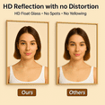 thumbnail image 3 of 2-Pack Brushed Gold Bathroom Mirror for Over Sink, 22"x30" Rectangular Wall Mirrors with Rustproof Aluminum Alloy Frame, Modern Vanity Mirror, Hangs Horizontal or Vertical, 3 of 9