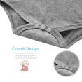 thumbnail image 4 of YSCULBUTOL Baby Twins Bodysuits Baby First Rumble Infant Baby Clothes Unisex Twin Romper Outfits With Hat, 4 of 5