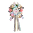 thumbnail image 2 of LSLJS Easter Décorations de Couronne pour Porte d'Entrée Extérieure, Pendentif Easter Rabbit Décoration de Maison Pendentif, 2 of 8