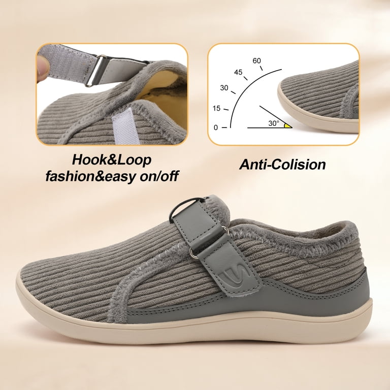 Leisfit Women's Wide Walking Shoes with Adjustable Closure photo 6