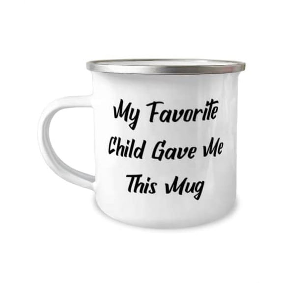 My Favorite Child Gave Me This Mug 12oz Camper Mug, Daddy Present From Daughter, Cute For Dad, Fathers Day, Gift ideas for dad, What to get dad for Fathers Day, Presents for dad