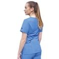 thumbnail image 2 of Adar Pro Scrubs For Women - Elevated V-Neck Scrub Top, 2 of 7