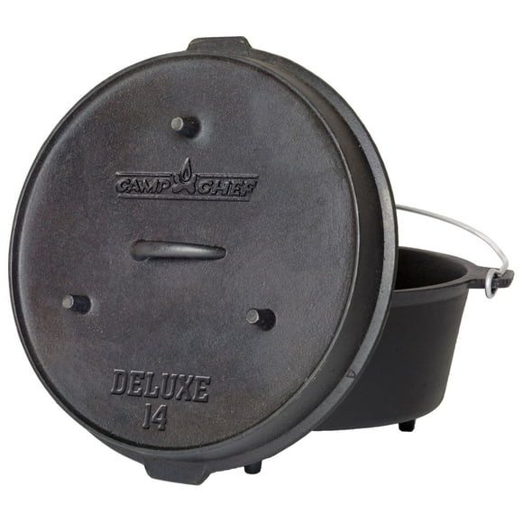 Cocotte de luxe en fonte Camp Chef de 14 po