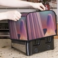 thumbnail image 7 of Haiem Dreamy Moonlit Window Print Toaster Covers 4 Slice Wide Slot,Bread Dust Cover & Fingerprint Protection,Bread Machine Cover,Appliance Covers, 7 of 7