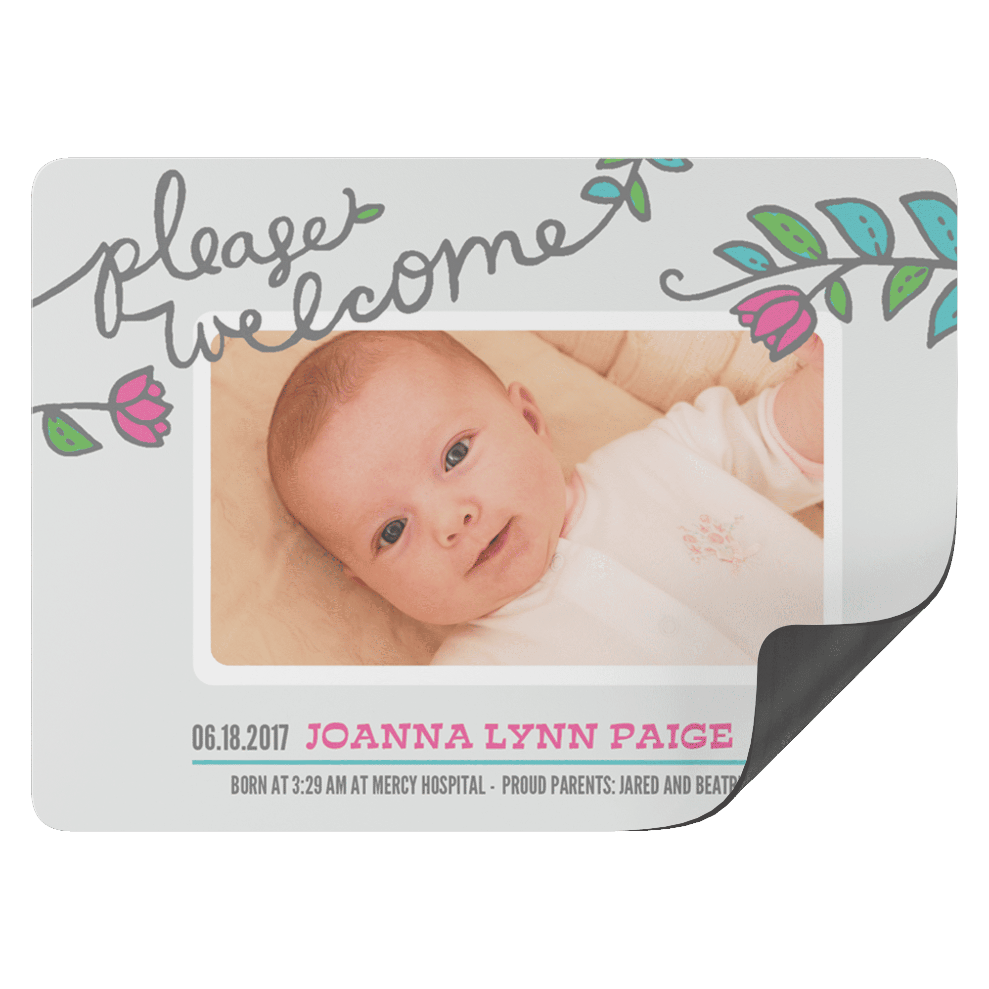 5.5" x 4" Custom Event Magnets with Envelopes, Full-Color Vinyl, Set of 20 by Magnetize