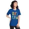 thumbnail image 3 of Brooklyn NYC Unisex t-shirt (True Royal, S), 3 of 5
