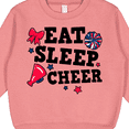 thumbnail image 3 of Inktastic Cheerleading Eat Sleep Cheer Toddler Sweatshirt, 3 of 4