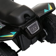 Aosom 6V Kids ATV 4-Wheeler Ride on Car for 18-36 Months Old Toddlers, Black