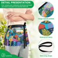 thumbnail image 4 of Yayeee Waist Apron with Pockets for Cooking Waterproof Half Server Aprons, Art Plants, 4 of 7