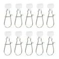 thumbnail image 1 of Uxcell deslizadores de plomo para pesca, con conector de peso deslizante de cierre de bloqueo dual 6# para pesca, blanco 10 piezas, 1 of 6