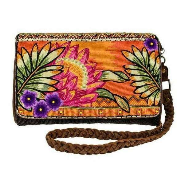 MARY FRANCES Desert Flower Crossbody Handbag BAG NEW
