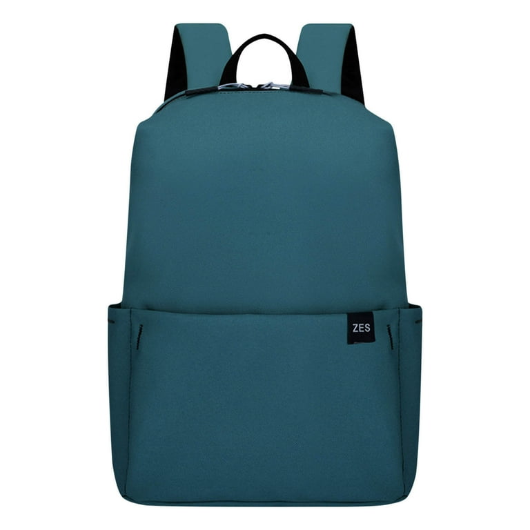 Beautynvta Cute Backpack for School, Solid Color School Bag with